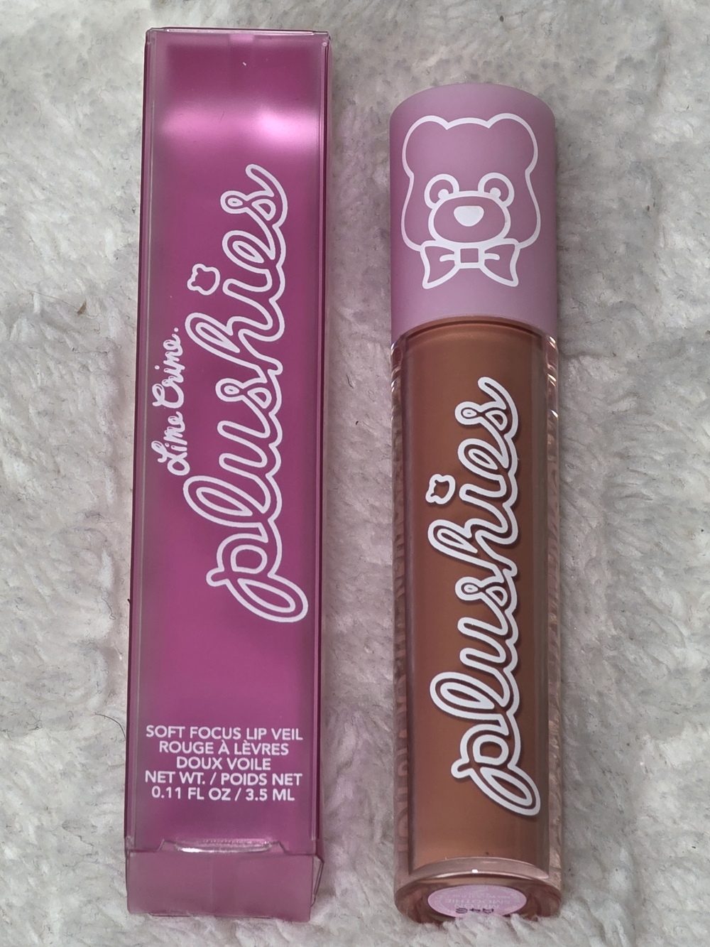 Lime Crime Plushies Soft Focus Lip Veil Shade Melon Smoothie (Discontinued) BNIB